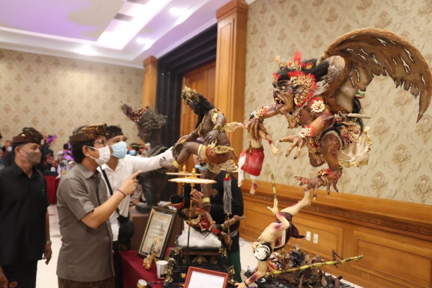 podiumnews.com-Seniman Muda Badung Gelar Festival Anglangkara Miniatur Ogoh-ogoh